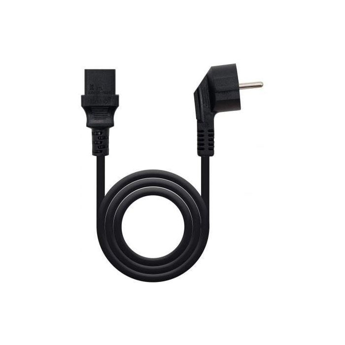 Nanocable 10.22.0103 Cable de Alimentación Schuko Macho a C13 Hembra 3m Negro 1