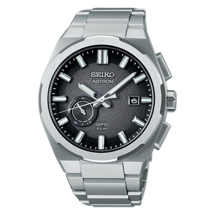 Reloj Unisex Seiko ASTRON Mod. SOLAR GPS Plateado Reloj Unisex Seiko ASTRON Mod. SOLAR GPS Plateado