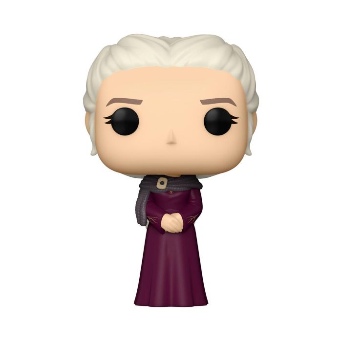 Funko 79720 Pop! Rhaenyra Targaryen House of the Dragon, Figura con Vestido Real Bordado y Detalles Metálicos, 9,5 cm Funko 79720 Pop! Rhaenyra Targaryen House of the Dragon, Figura con Vestido Real Bordado y Detalles Metálicos, 9,5 cm