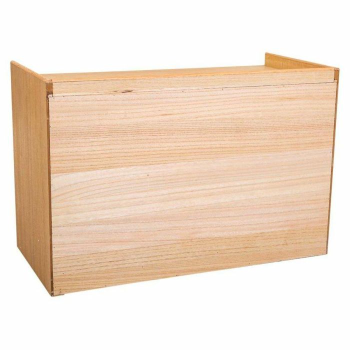 Banqueta Alexandra House Living Natural Madera MDF 38 x 53 x 80 cm Zapatero 4