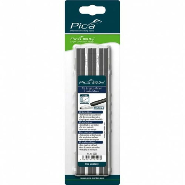 Minas Pica Dry Grafito 0 Minas Pica Dry Grafito 0