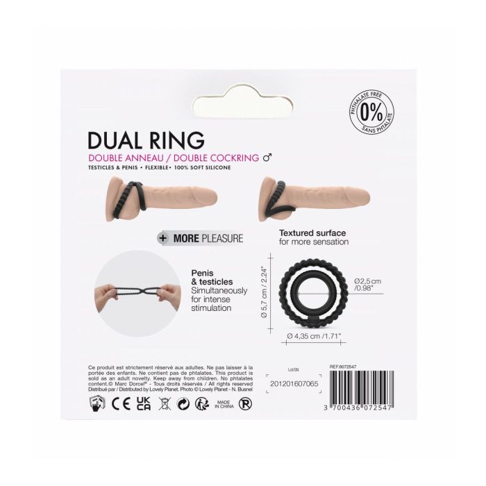 Anillo para el Pene Dorcel Negro 1