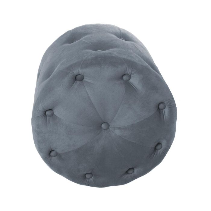 Puff Alexandra House Living Azul Terciopelo Madera 40 x 38 x 40 cm 1 Puff Alexandra House Living Azul Terciopelo Madera 40 x 38 x 40 cm 1