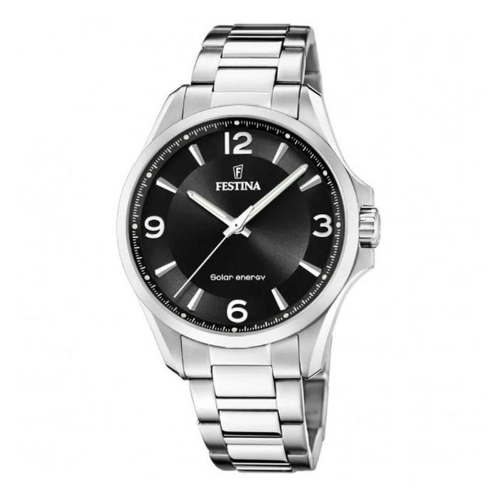 Reloj Hombre Festina F20656/4 Negro Plateado Reloj Hombre Festina F20656/4 Negro Plateado