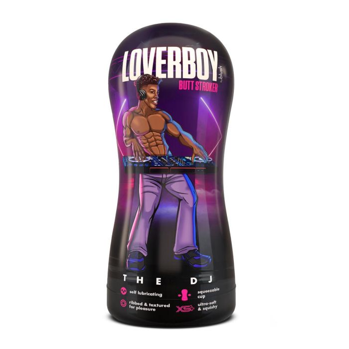 Masturbador Masculino Blush Loverboy Marrón 1