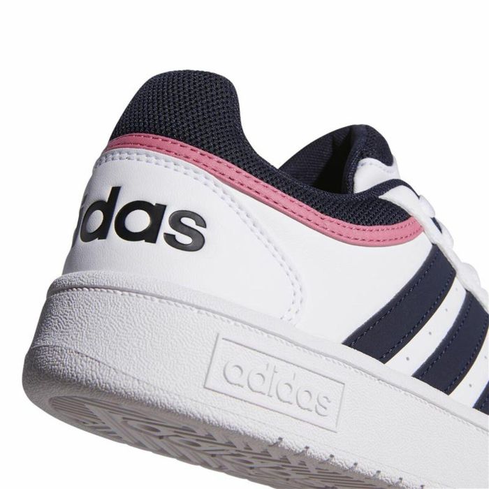 Zapatillas Casual de Mujer Adidas Hoops 3.0 Low Classic Blanco 2