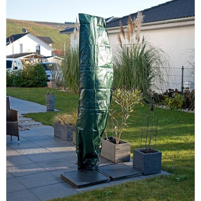 Altadex Funda protectora para sombrilla Ø25-70x302cm, polietileno 100g/m², impermeable y transpirable, UV 1 Altadex Funda protectora para sombrilla Ø25-70x302cm, polietileno 100g/m², impermeable y transpirable, UV 1
