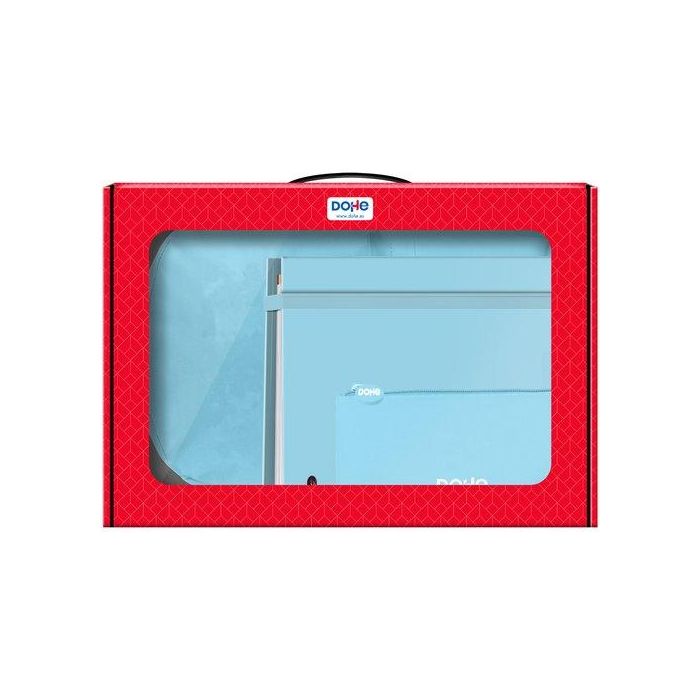 Maletin Regalo Dohe Serenity (Mochila + Carpebloc + Portatodo Triple) Azul