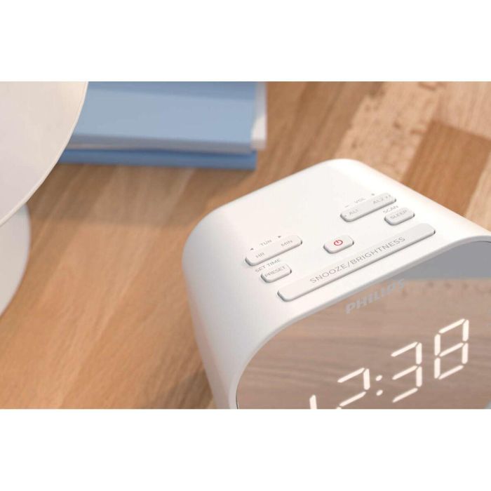 Philips TAR4406/12 despertador Reloj despertador digital Blanco 19 Philips TAR4406/12 despertador Reloj despertador digital Blanco 19