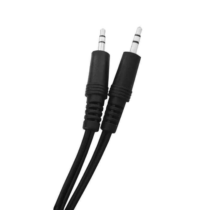 Edm Conexión Audio Jack 3,5mm Stereo Macho a Jack 3,5mm Stereo Macho 1,5m Negro Edm Conexión Audio Jack 3,5mm Stereo Macho a Jack 3,5mm Stereo Macho 1,5m Negro
