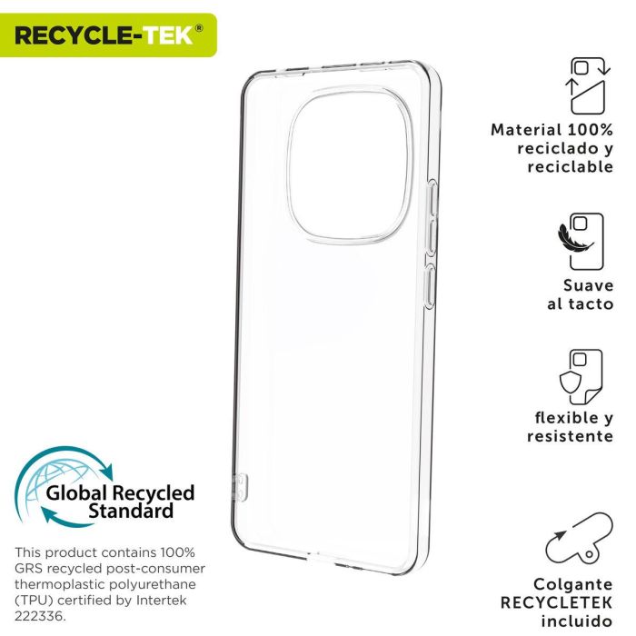Funda para Móvil Muvit Xiaomi Redmi Note 14 Pro 5G Transparente 4 Funda para Móvil Muvit Xiaomi Redmi Note 14 Pro 5G Transparente 4