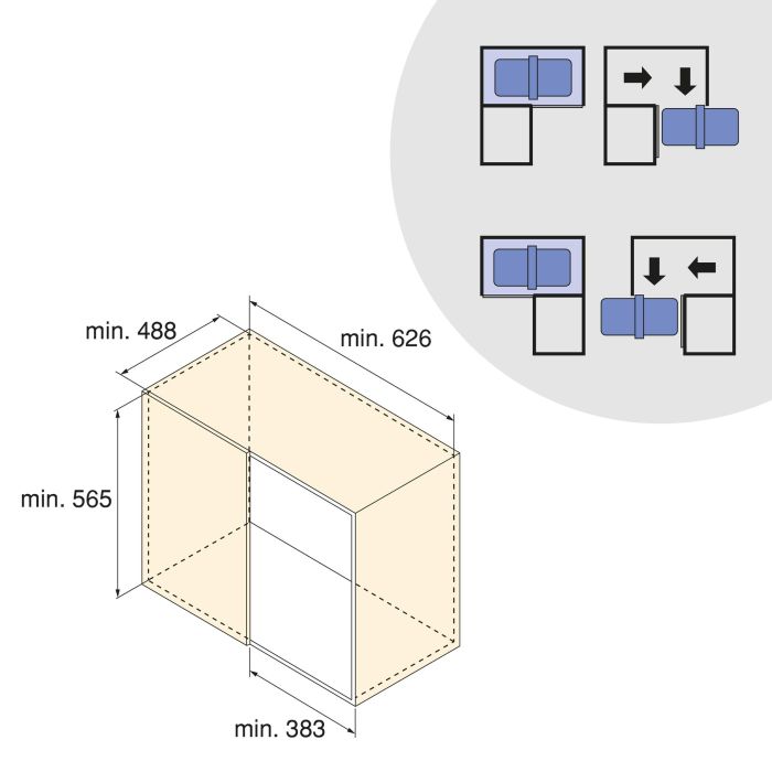 Emuca Sistema de rinconero articulado extraíble Harmony para mueble de cocina, Derecha/Izquierda, Acero y Madera, Gris antracita 10 Emuca Sistema de rinconero articulado extraíble Harmony para mueble de cocina, Derecha/Izquierda, Acero y Madera, Gris antracita 10