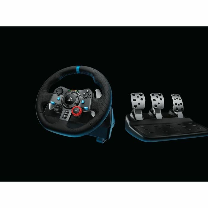 Logitech G29 Driving Force Volante y Pedales, Retroalimentación de Fuerza para PC, PlayStation 5, PS4 y PS3, USB Alámbrico 46 Logitech G29 Driving Force Volante y Pedales, Retroalimentación de Fuerza para PC, PlayStation 5, PS4 y PS3, USB Alámbrico 46
