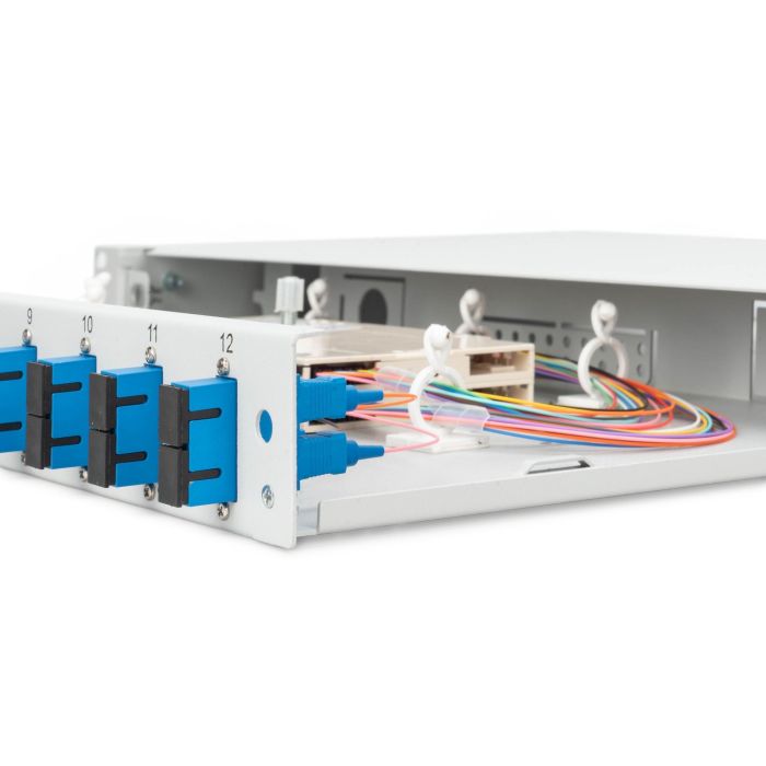 Digitus Caja de Empalme Fibra Óptica LWL 1HE 12x SC DX OS2 Gris 5 Digitus Caja de Empalme Fibra Óptica LWL 1HE 12x SC DX OS2 Gris 5