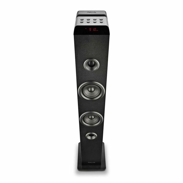 NGS SKYCHARMPRO Torre de Sonido 50W Bluetooth 5.4 con Broadcasting, USB, Óptica, Auxiliar y Radio FM 12