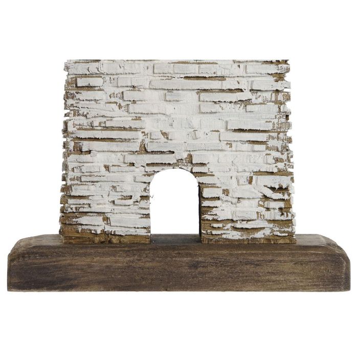 Decoracion Antique DKD Home Decor Blanco Natural 11 x 51 x 22.5 cm 2