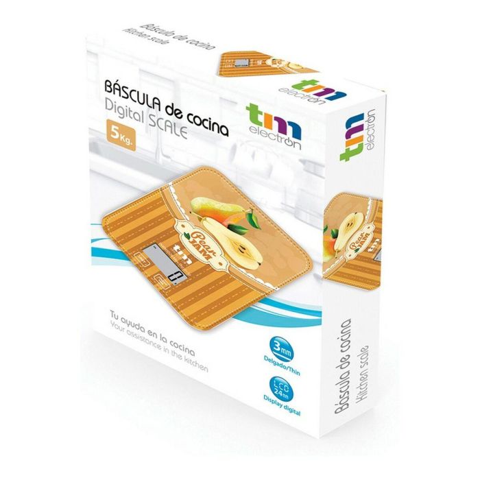 Báscula de Cocina TM Electron Pear Jam 5 kg 2