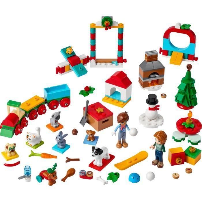 LEGO Friends 41758 Calendario de Adviento 2023, con 24 obsequios que incluyen 8 figuras de animales, 2 minimuñecos, regalo de Navidad 1 LEGO Friends 41758 Calendario de Adviento 2023, con 24 obsequios que incluyen 8 figuras de animales, 2 minimuñecos, regalo de Navidad 1