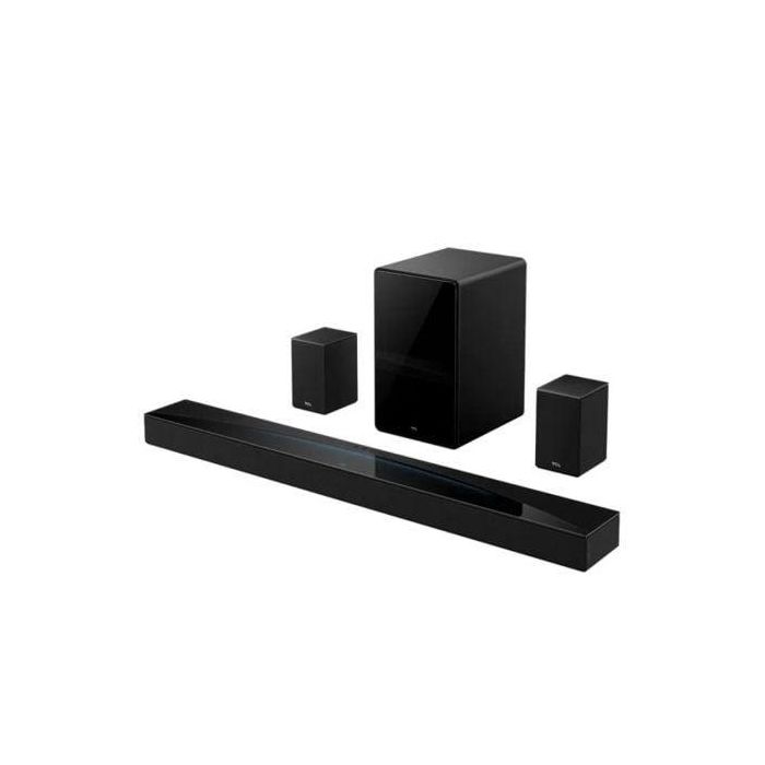 TCL Q85H Barra de Sonido 7.1.4 canales 860W con Dolby Atmos, DTS:X, Ray Danz y Altavoces Traseros Inalámbricos Bluetooth 1