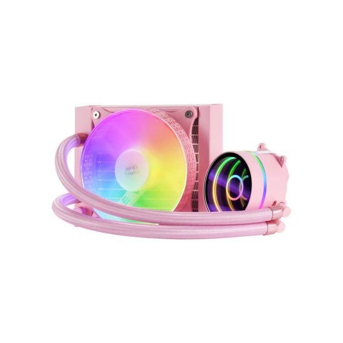 Mars Gaming ML-ONE120 Rosa Refrigeración Líquida CPU TDP 200W Espejo Infinito Ventilador FRGB Silencioso Multisocket Universal 2 Mars Gaming ML-ONE120 Rosa Refrigeración Líquida CPU TDP 200W Espejo Infinito Ventilador FRGB Silencioso Multisocket Universal 2