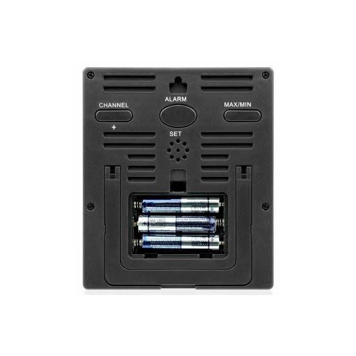 Bresser Temeo Hygro Quadro schwarz 3 Bresser Temeo Hygro Quadro schwarz 3