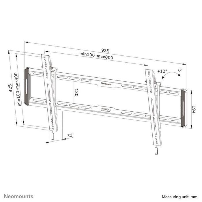 Soporte TV Neomounts 12597264000 42-86" 43" 86" 70 Kg 19 Soporte TV Neomounts 12597264000 42-86" 43" 86" 70 Kg 19
