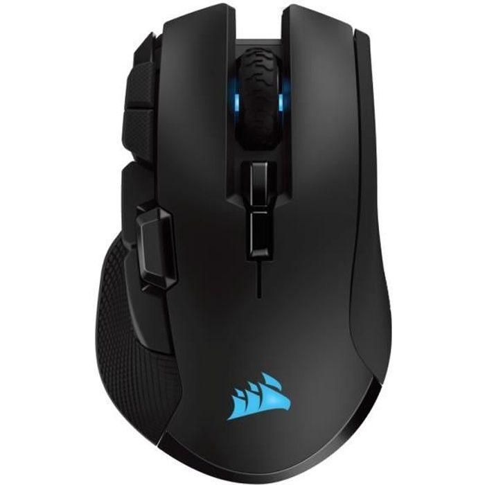 Corsair IRONCLAW RGB ratón mano derecha RF Wireless+Bluetooth+USB Type-A Óptico 18000 DPI