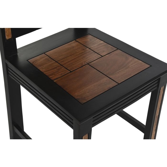 Silla DKD Home Decor Marron Oscuro Marron Oscuro 47 x 102 x 42 cm 1 Silla DKD Home Decor Marron Oscuro Marron Oscuro 47 x 102 x 42 cm 1