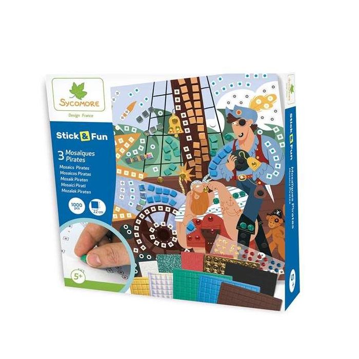 Mosaico piratas set de manualidades Mosaico piratas set de manualidades
