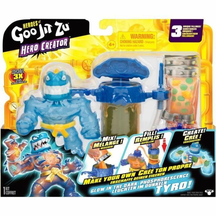 Heroes Of Goo Jit Zu Figura Tyro Creador de Rayos X 11 cm HER0630996429921 12