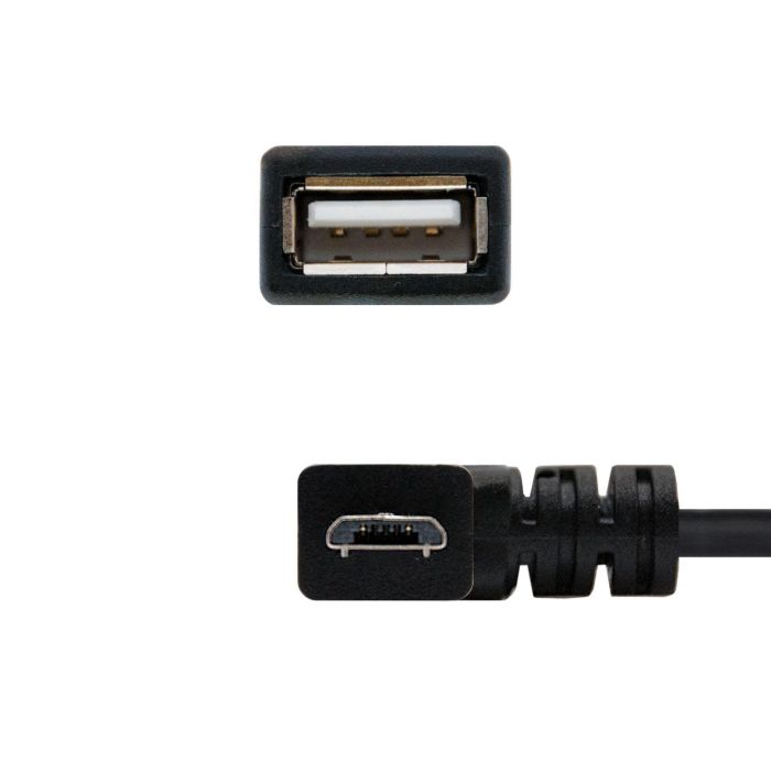 Nanocable Cable USB 2.0 OTG Acodado Tipo Micro B-M-A-H Negro 15 cm 1 Nanocable Cable USB 2.0 OTG Acodado Tipo Micro B-M-A-H Negro 15 cm 1