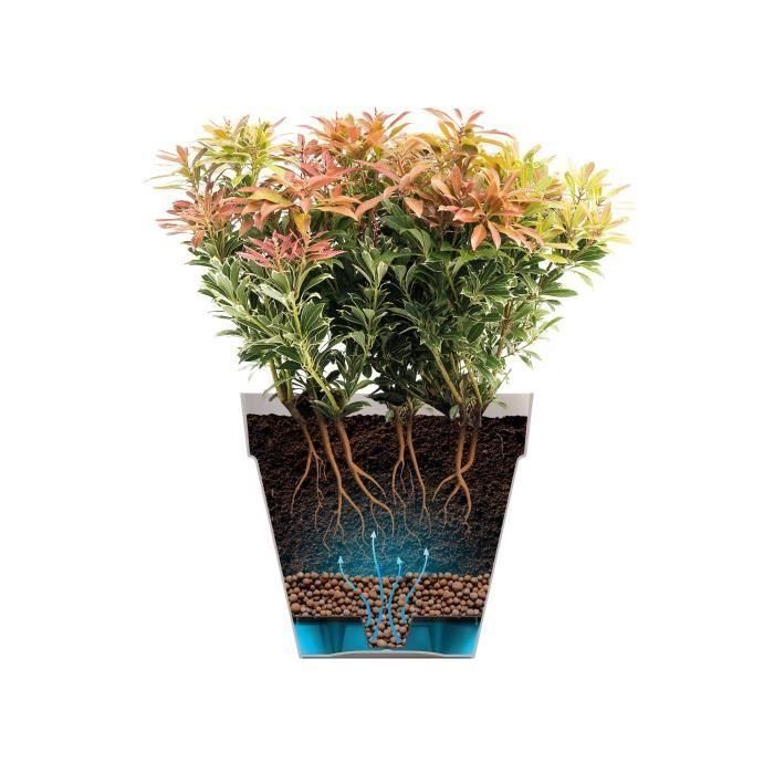 Maceta - Elho - Loft Urban Redonda - Altura 42 - Roja - Ø 42 x Al 56 cm - Exterior - 100% reciclada 4 Maceta - Elho - Loft Urban Redonda - Altura 42 - Roja - Ø 42 x Al 56 cm - Exterior - 100% reciclada 4
