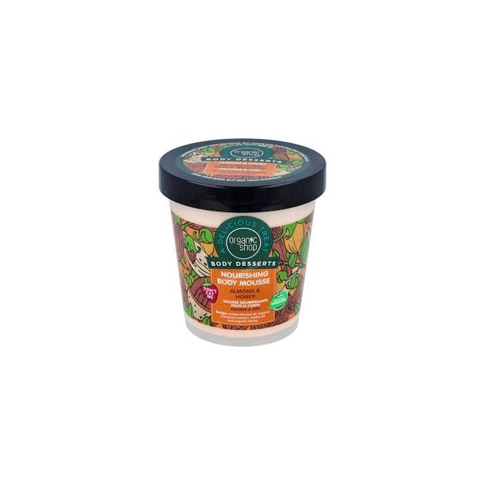 ORGANIC SHOP Mousse Corporal Nutritiva Almendra-Miel 450ml