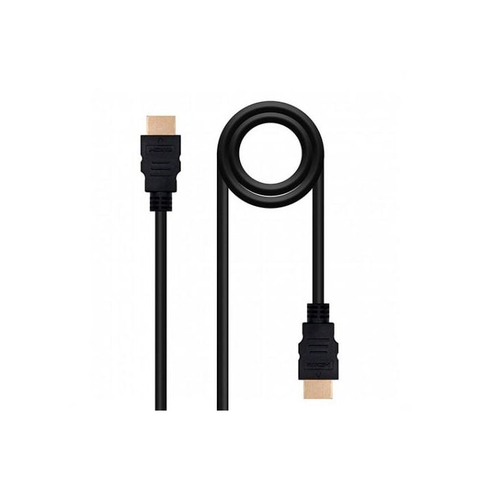 Nanocable 10.15.1703 Cable HDMI v1.4 Alta Velocidad Macho-Macho 3m Negro con soporte 4K, 3D, ARC, Dolby True-HD y DTS-HD 1 Nanocable 10.15.1703 Cable HDMI v1.4 Alta Velocidad Macho-Macho 3m Negro con soporte 4K, 3D, ARC, Dolby True-HD y DTS-HD 1