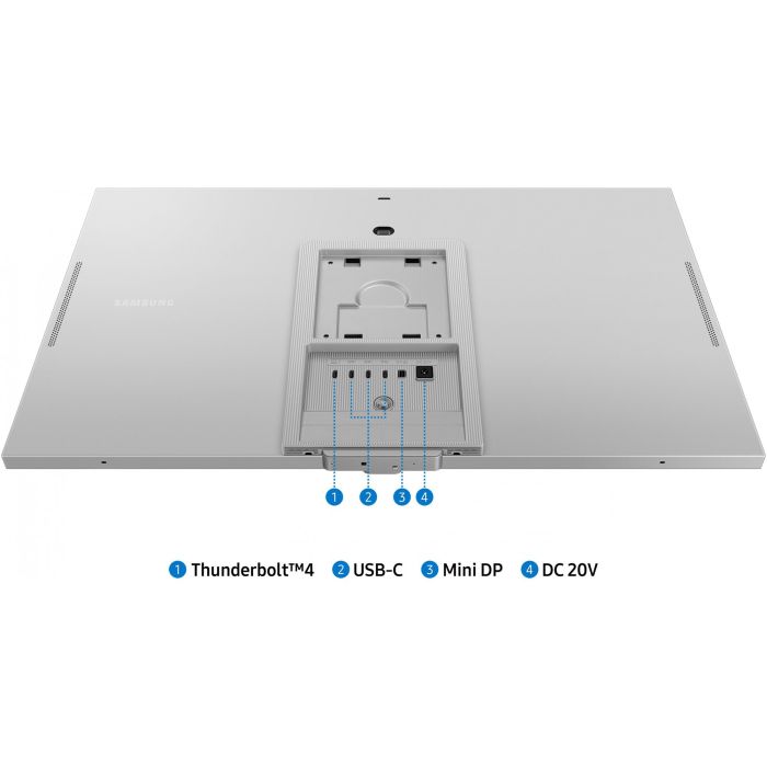 Samsung ViewFinity S27C902PAU Monitor 27" 5K IPS 60Hz 5ms MiniDP Thunderbolt 4 Webcam Plata 8 Samsung ViewFinity S27C902PAU Monitor 27" 5K IPS 60Hz 5ms MiniDP Thunderbolt 4 Webcam Plata 8