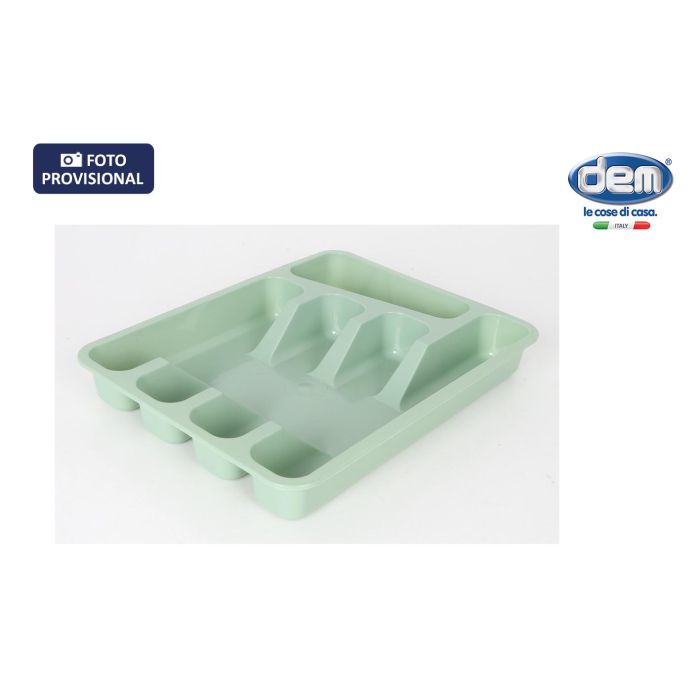Inde Organizador de Cubiertos 5 Divisiones Blanco 25,9 x 33 x 4,7 cm (6 Unidades) Inde Organizador de Cubiertos 5 Divisiones Blanco 25,9 x 33 x 4,7 cm (6 Unidades)