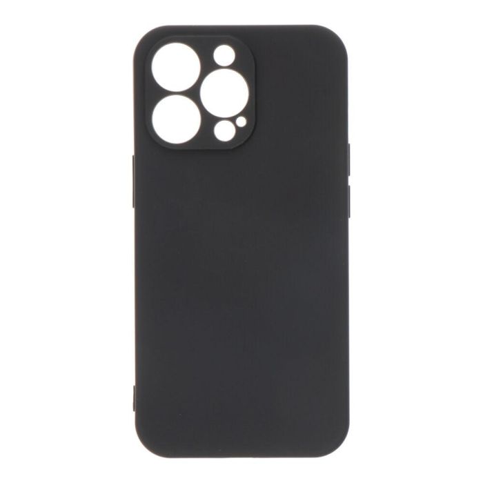 Carcasa negra de plástico soft touch para iphone 13 pro