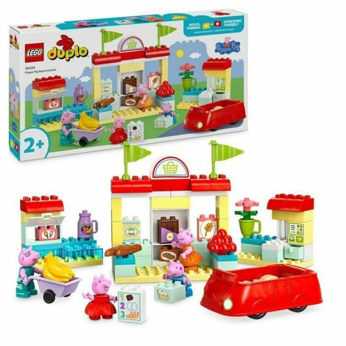 Lego DUPLO 10434 Supermercado de Peppa Pig - Juguete Infantil para Niños y Niñas a Partir de 2 Años