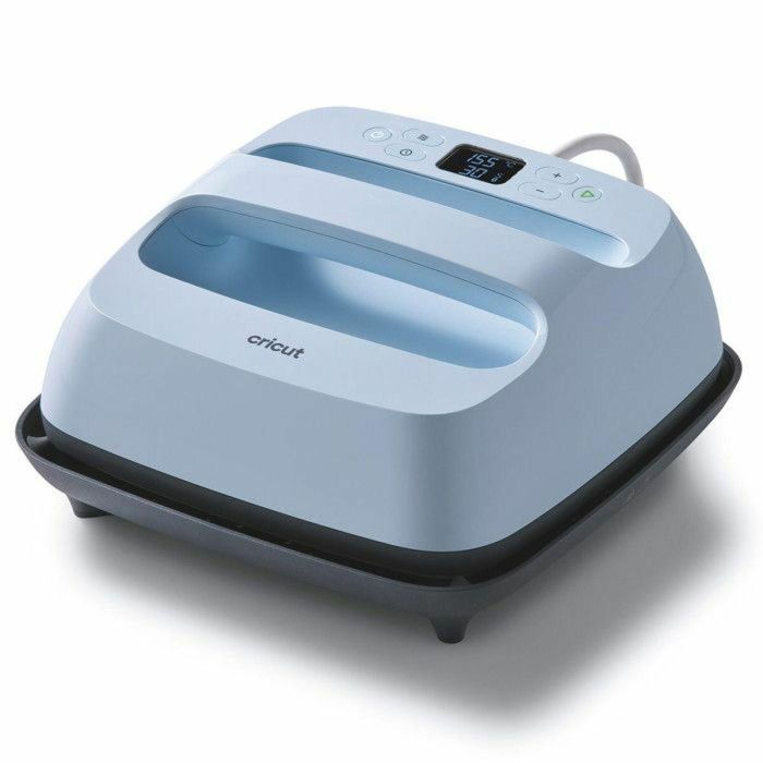 Cricut CRI0093573339738 EasyPress 3 Prensa Térmica Azul 23 x 23 cm Placa Calefactora Transferencia de Vinilo 22