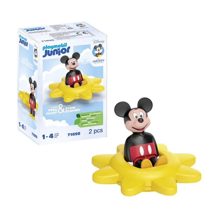 Playmobil Junior Disney Mickey Sol Giratorio Juguete Motricidad Fina 12 Meses+ 1