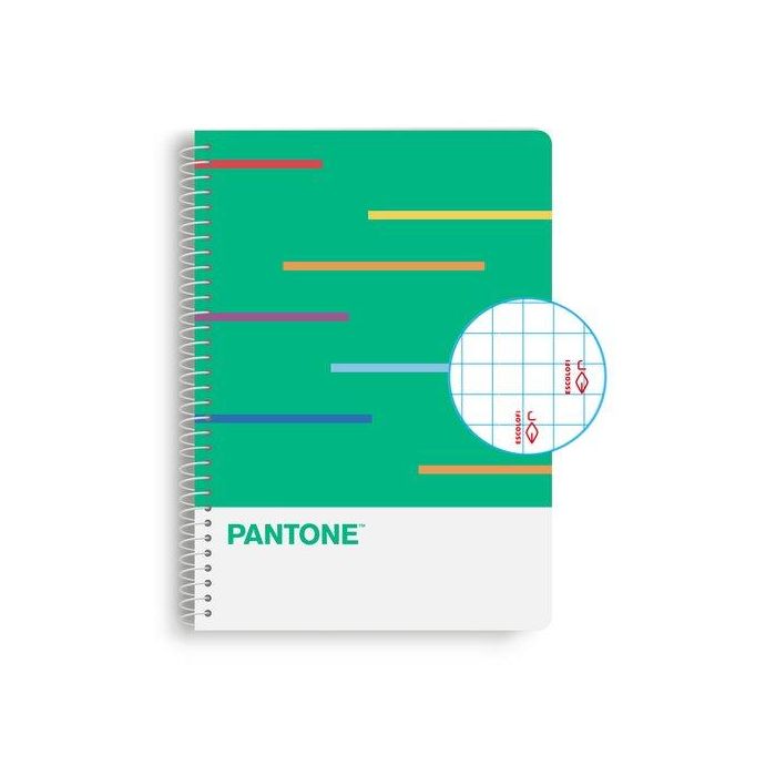 Bloc Escolofi Pantone Moods A4 80H Cuadric.4X4 90G Speed (Set de 5)