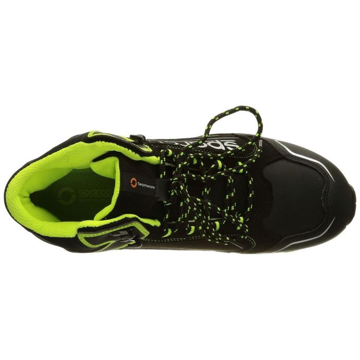 Sparco S0752942NRGF Zapato Seguridad Allroad-H Motegi S3, Nylon Repelente Agua, Puntera Composite, Negro-Amarillo, Talla 42 8 Sparco S0752942NRGF Zapato Seguridad Allroad-H Motegi S3, Nylon Repelente Agua, Puntera Composite, Negro-Amarillo, Talla 42 8