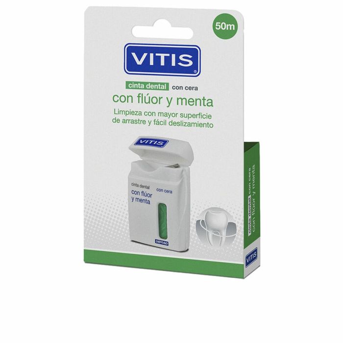 Vitis Cinta Dental Con Flúor Y Menta Duo