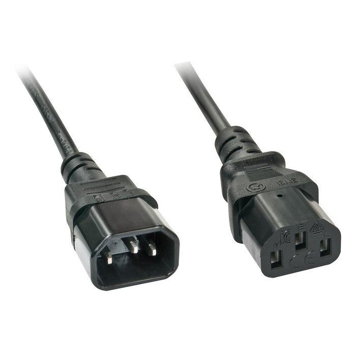 Lindy 3m C14 to C13 Mains Extension Lindy 3m C14 to C13 Mains Extension