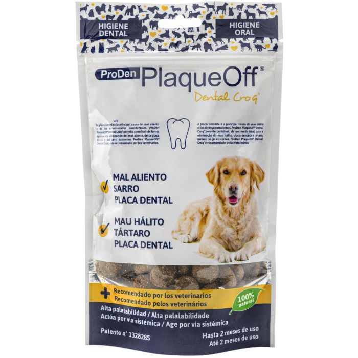 Swedencare Plaqueoff Dental Croq para Perro 150 gr 1