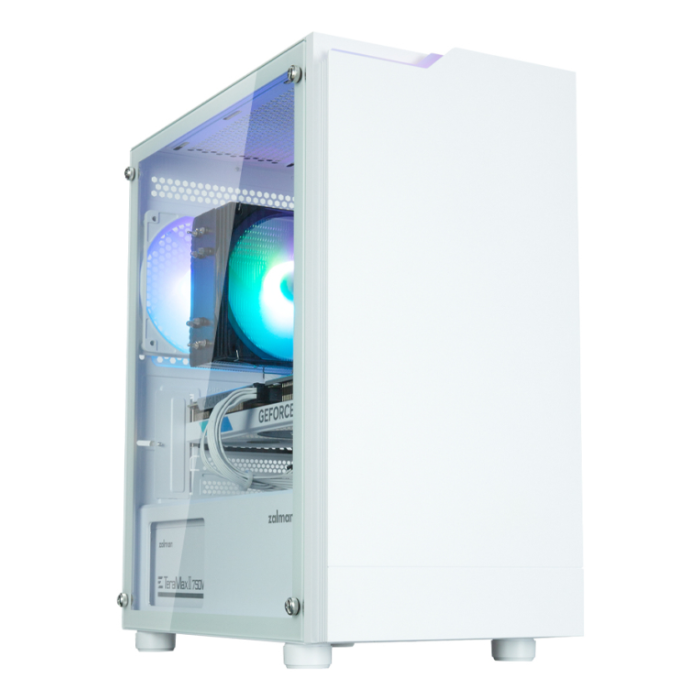 Zalman T4 PLUS Mini Tower Blanco para PC Micro-ATX y Mini-ITX