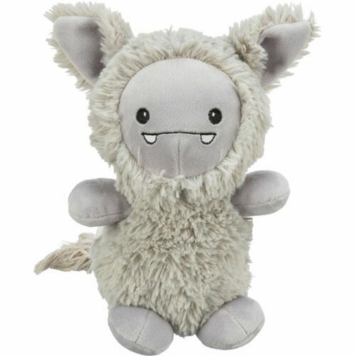 Peluche para perros Trixie Gris Poliéster Felpa Algodón Monstruo 32 cm 3