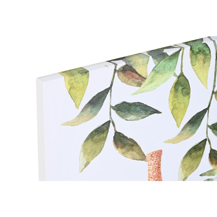 DKD Home Decor Cuadro estilo Scandi Multicolor Lienzo y MDF 50 x 40 x 1.8 cm (2 Unidades) 1