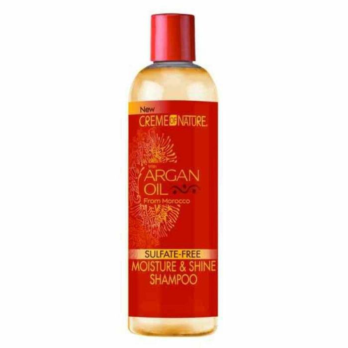 Creme Of Nature ARGAN OIL champú brillo e hidratación 354 ml sin sulfatos con tecnología Exotic Shine 1