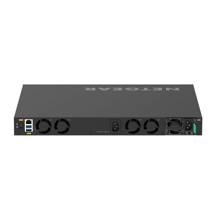 NETGEAR M4350-24X4V Switch Gestionado L3 24x10G Ethernet, 4xSFP28, PoE+, Montaje en Rack 1U 6 NETGEAR M4350-24X4V Switch Gestionado L3 24x10G Ethernet, 4xSFP28, PoE+, Montaje en Rack 1U 6